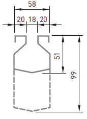 slotted channel section